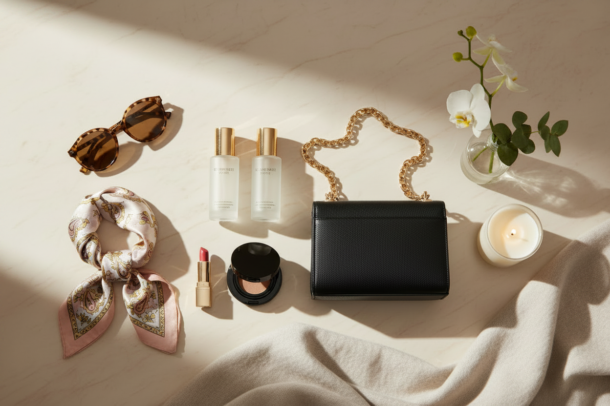 Zestelle Beauty Flat-Lay