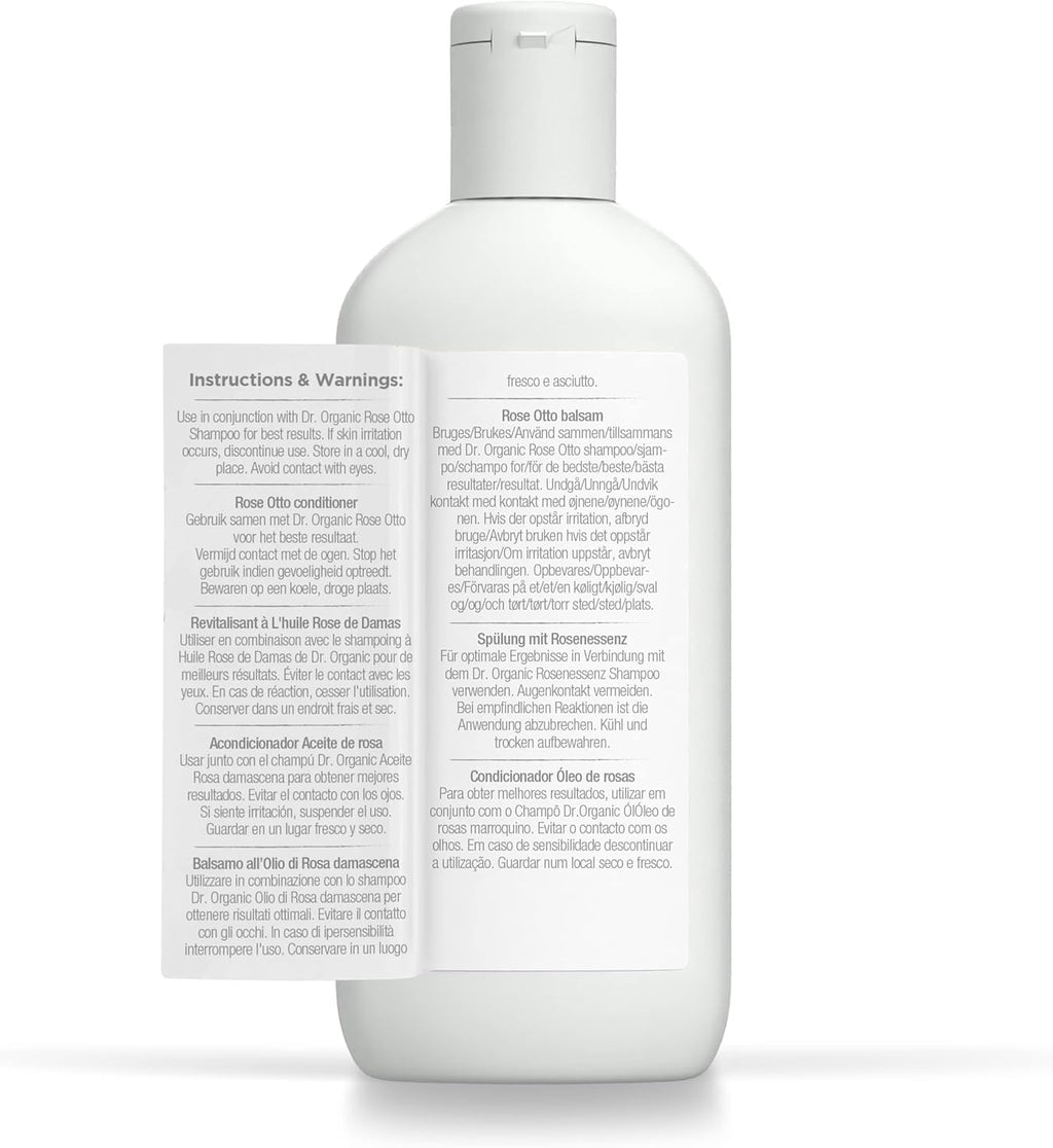 Dr Organic Bioactive Haircare Organic Rose Otto Conditioner 265ml
